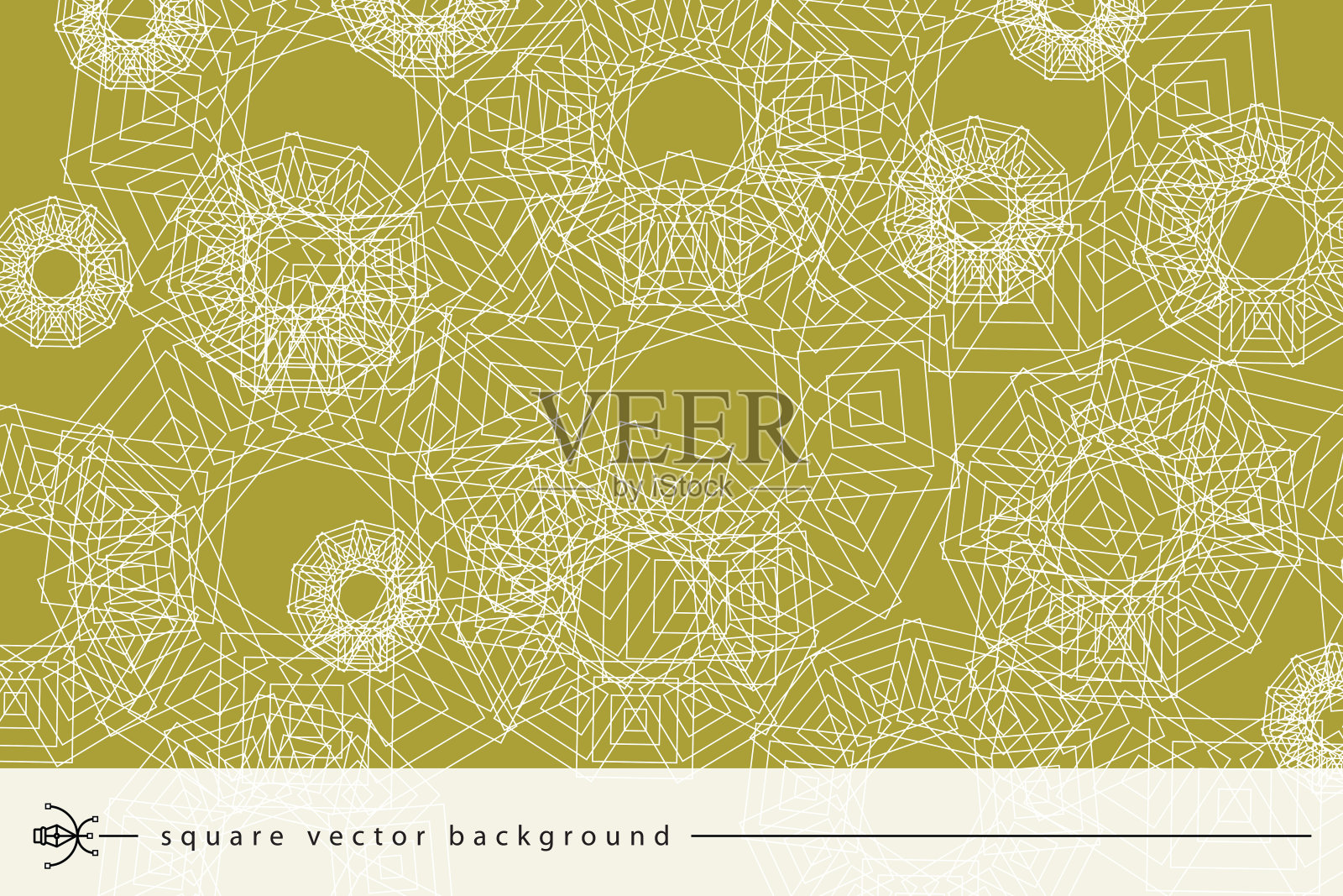 矢量黄色镶嵌背景插画图片素材