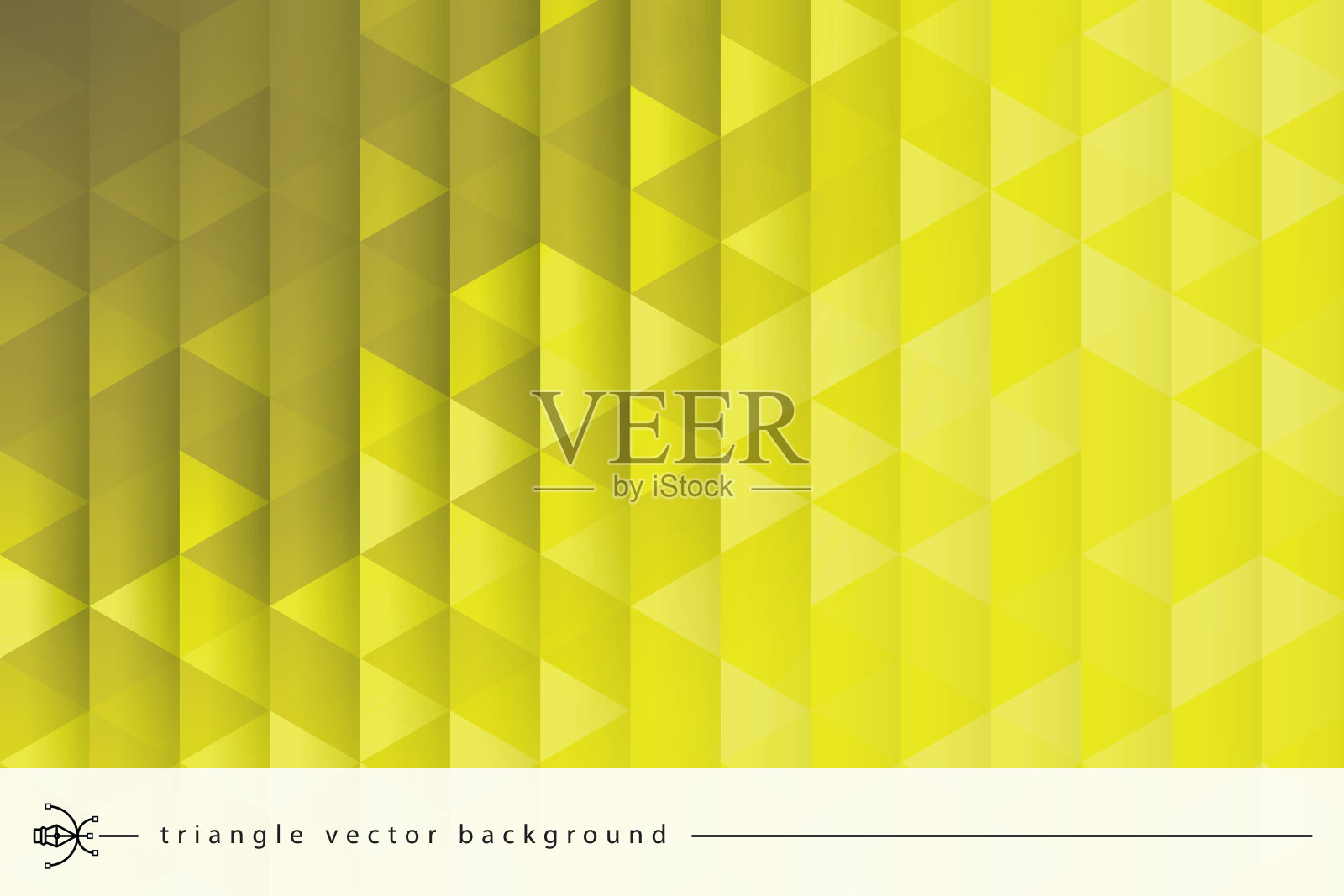 抽象三角形图案背景插画图片素材