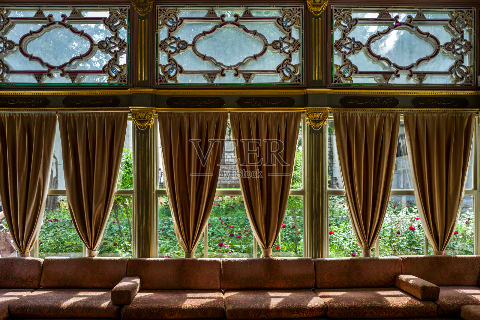 土耳其伊斯坦布尔的托普卡皮宫照片摄影图片