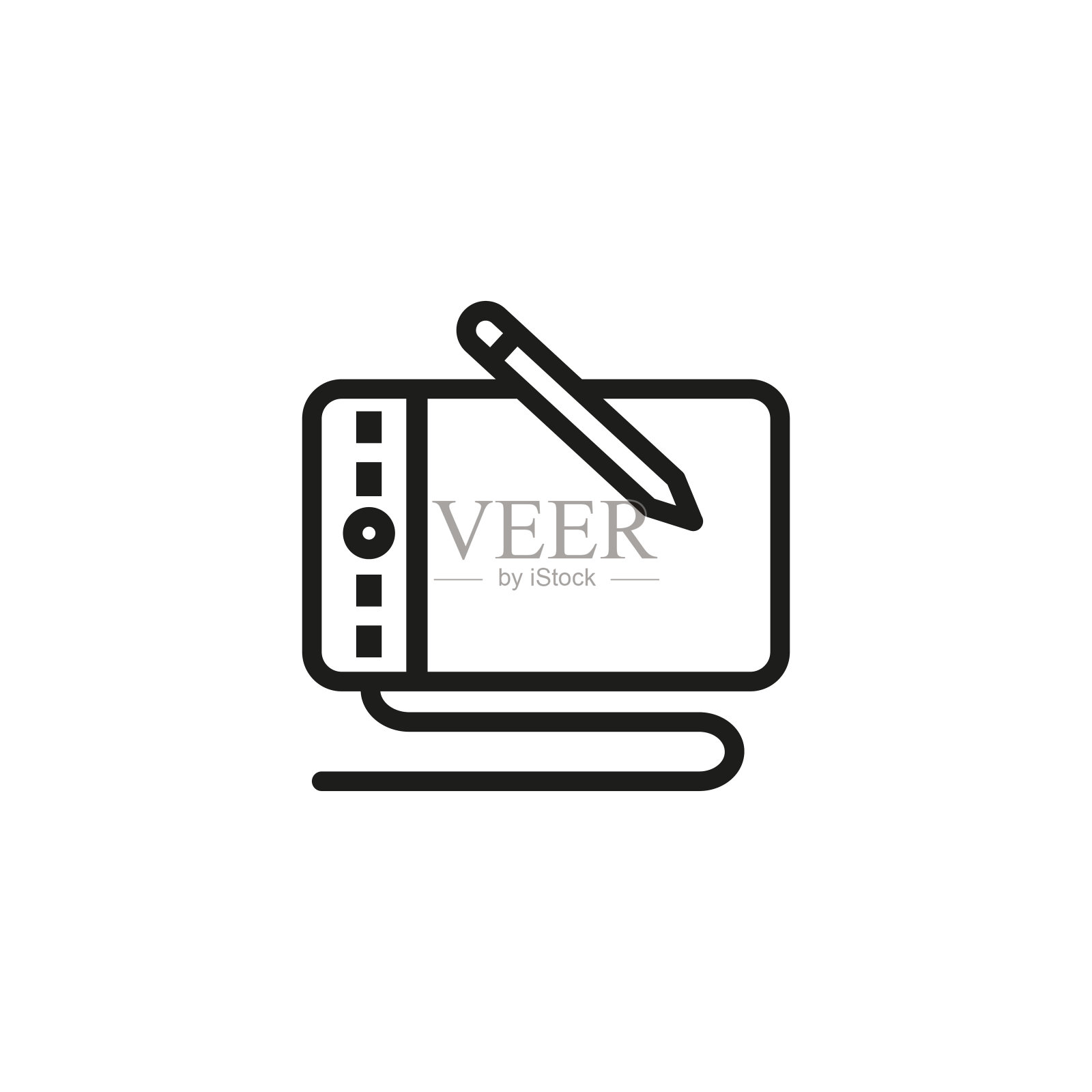 图形平板线图标图标素材