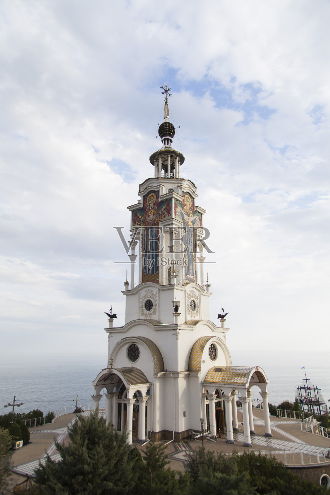 美丽的东正教堂照片摄影图片