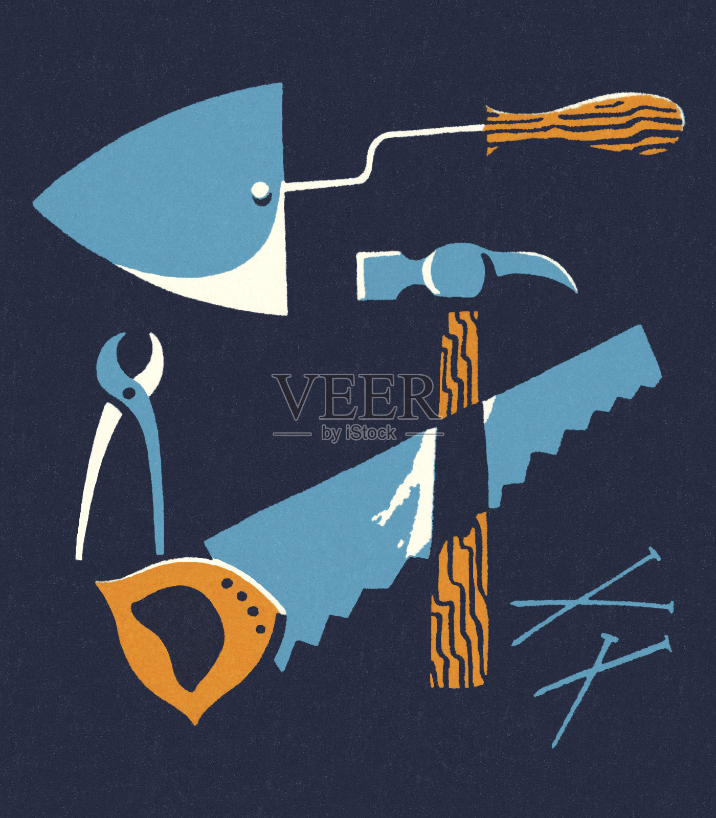 工具插画图片素材