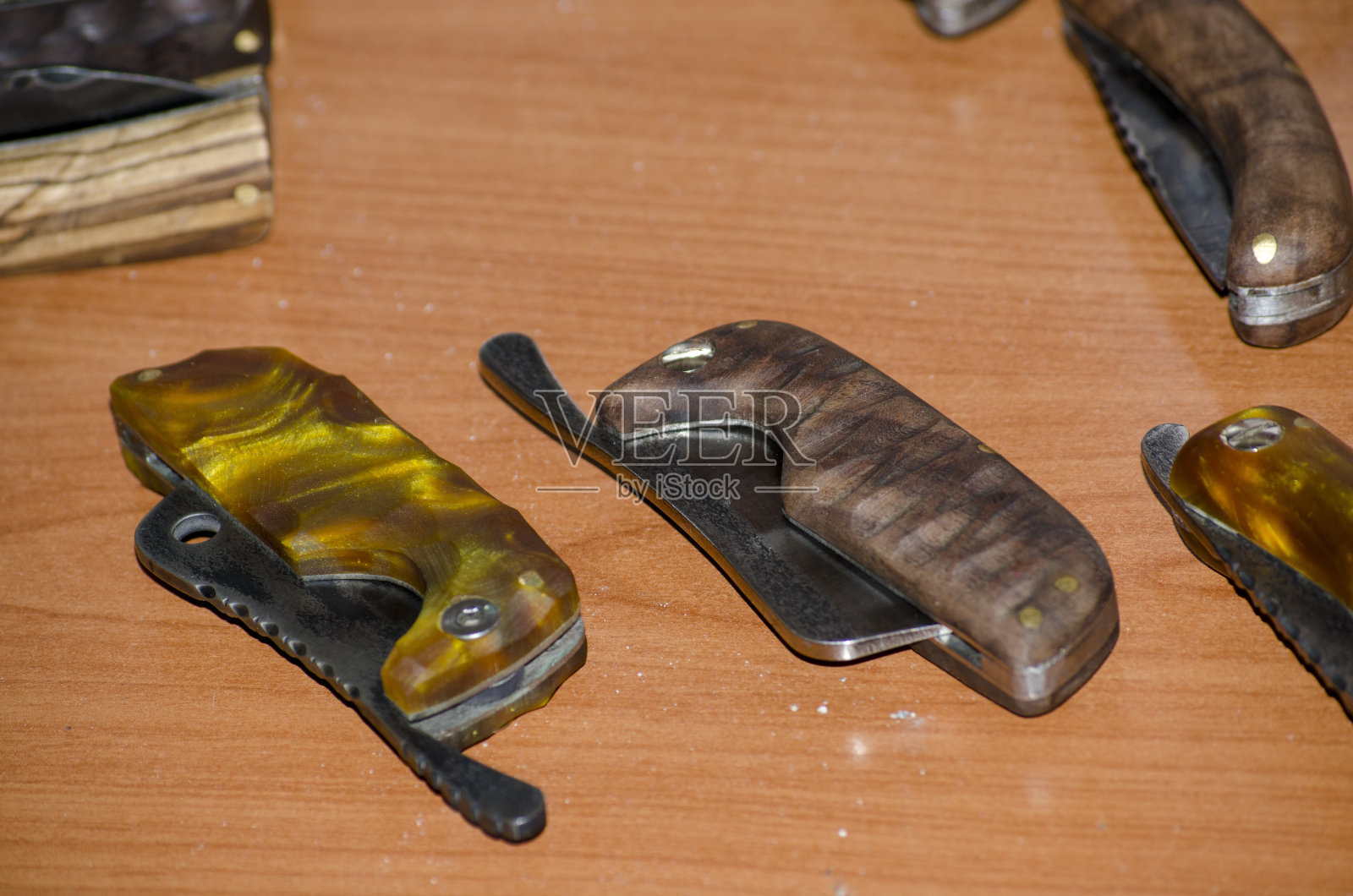 折叠刀Bushcraft照片摄影图片