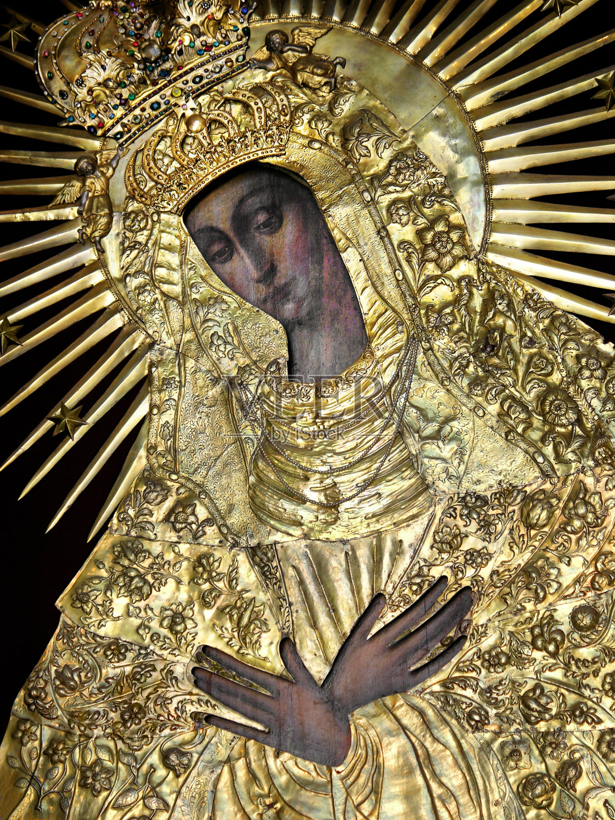 喜欢金色的圣照片摄影图片