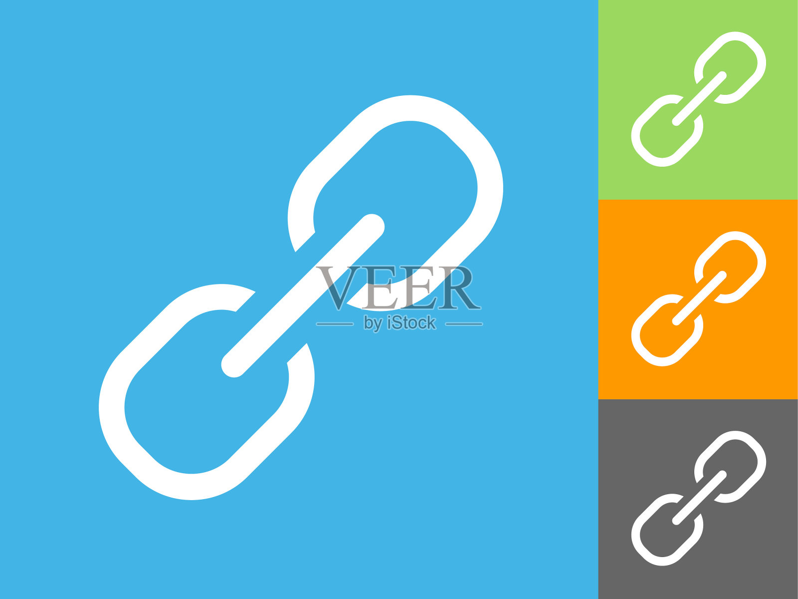 链链接图标插画图片素材