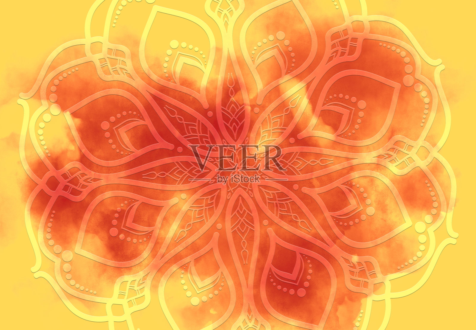 抽象曼荼罗图形背景照片摄影图片