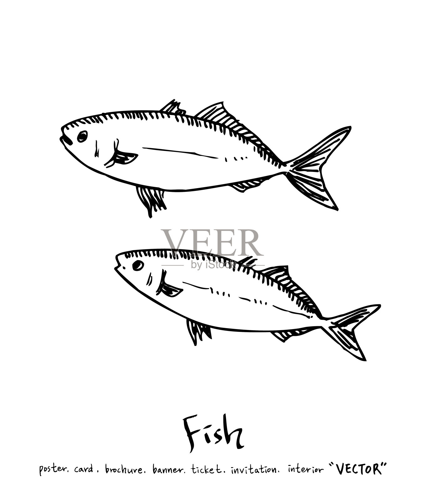 食品菜单插图插画图片素材