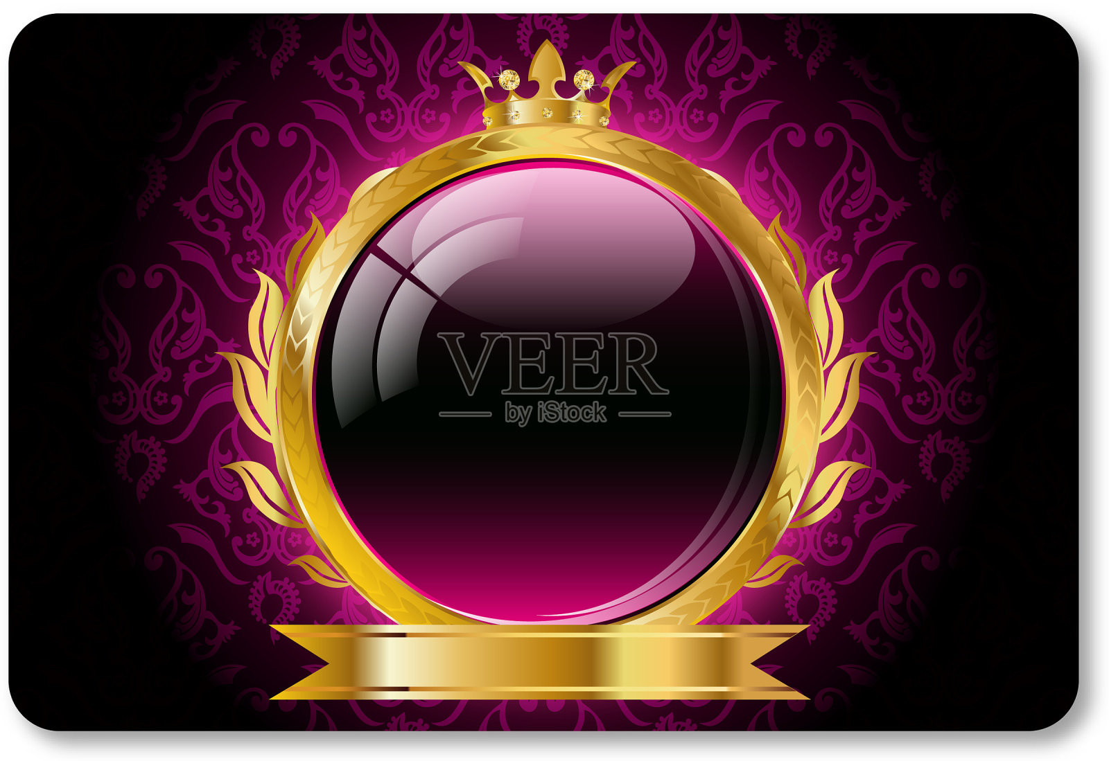 金色的标签。溢价背景插画图片素材