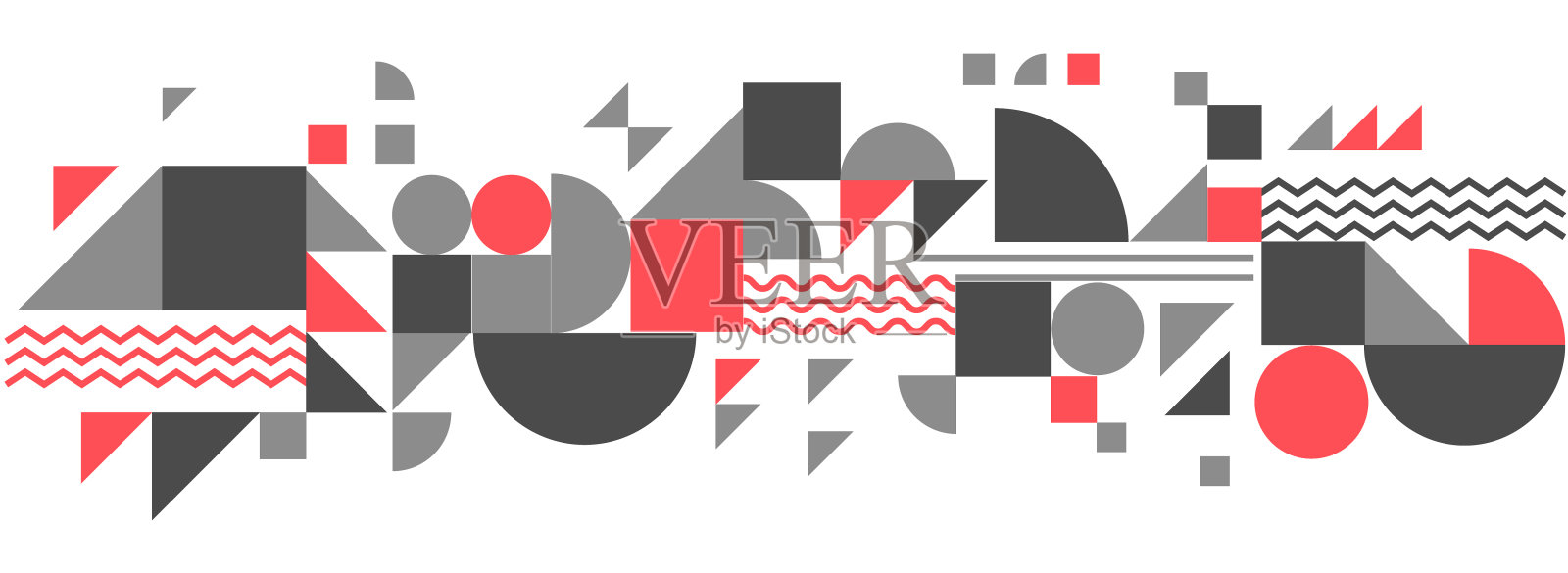 形状设计构成插画图片素材