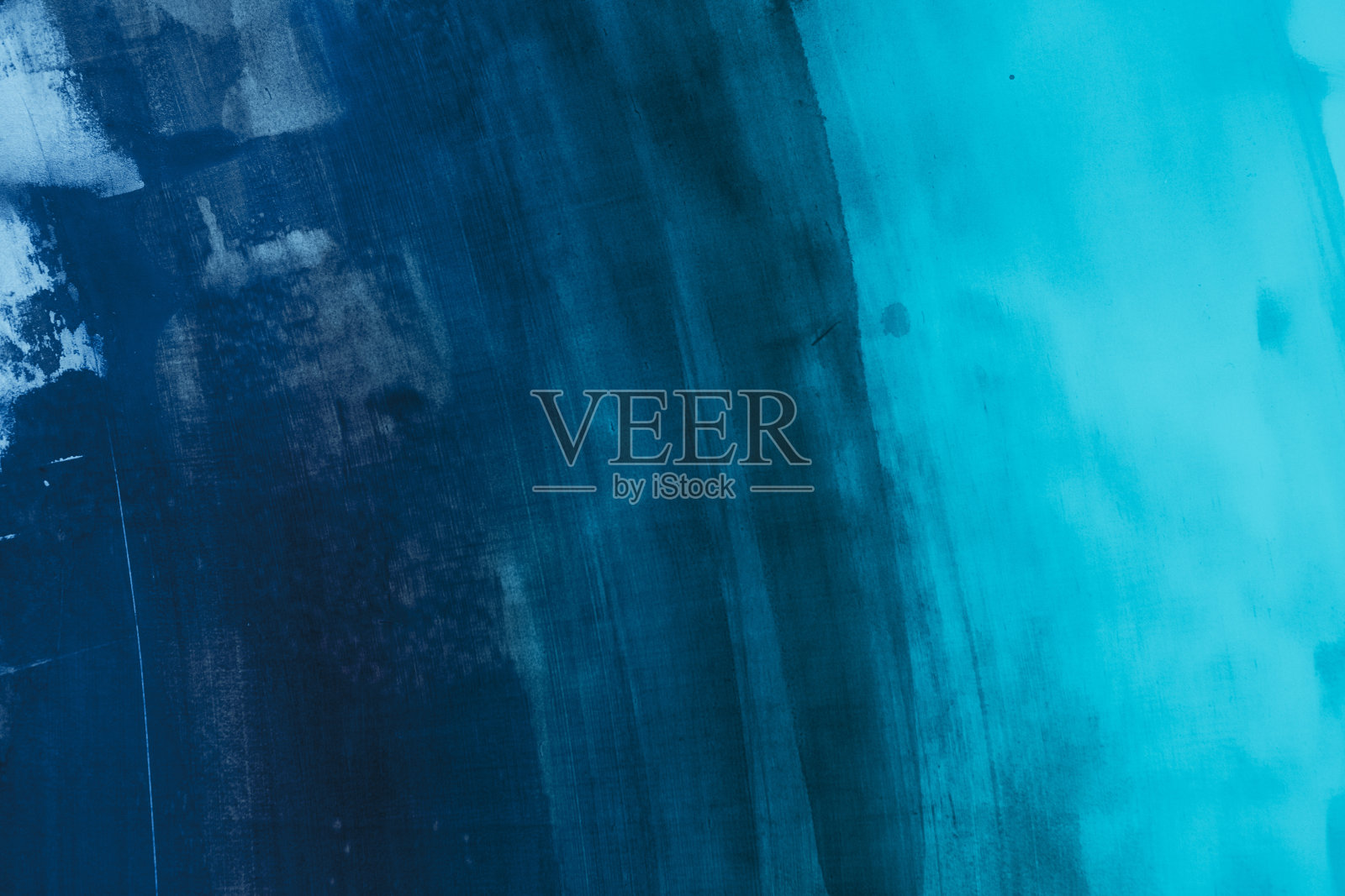 蓝色抽象艺术绘画背景照片摄影图片