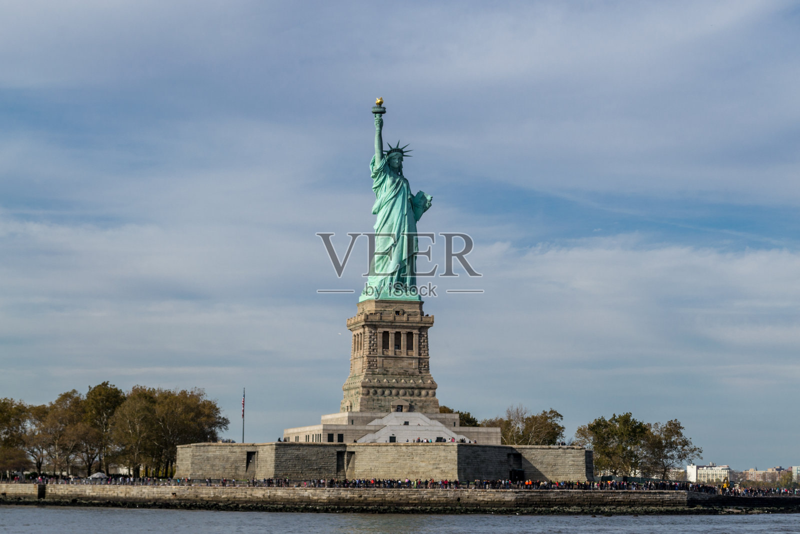 纽约的自由女神像照片摄影图片