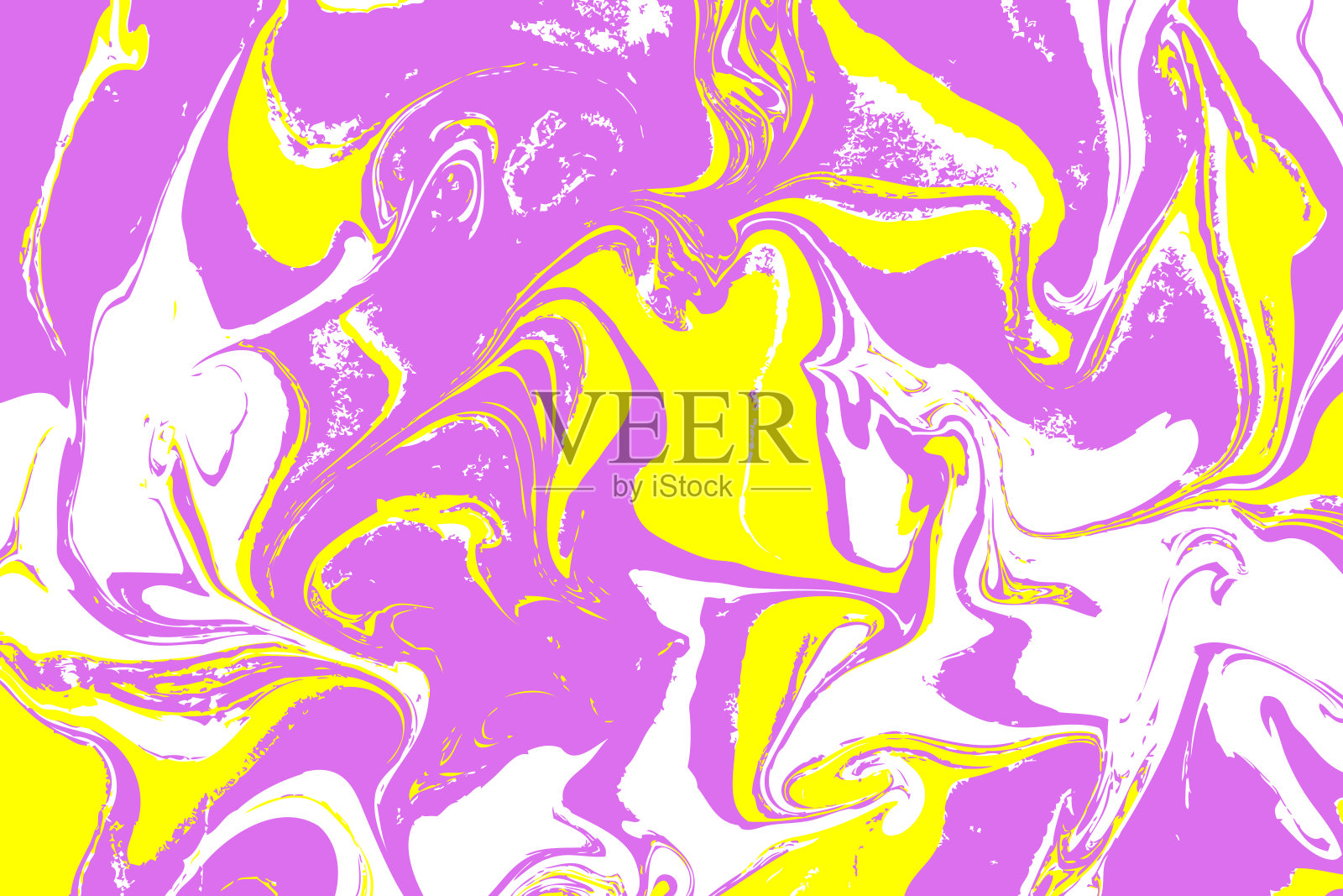 抽象的彩色背景。墨在颜色上有大理石纹理。手绘大理石插图，ebru水纸和丝绸印花。传统的土耳其ebru技术。绘画在水面上。插画图片素材