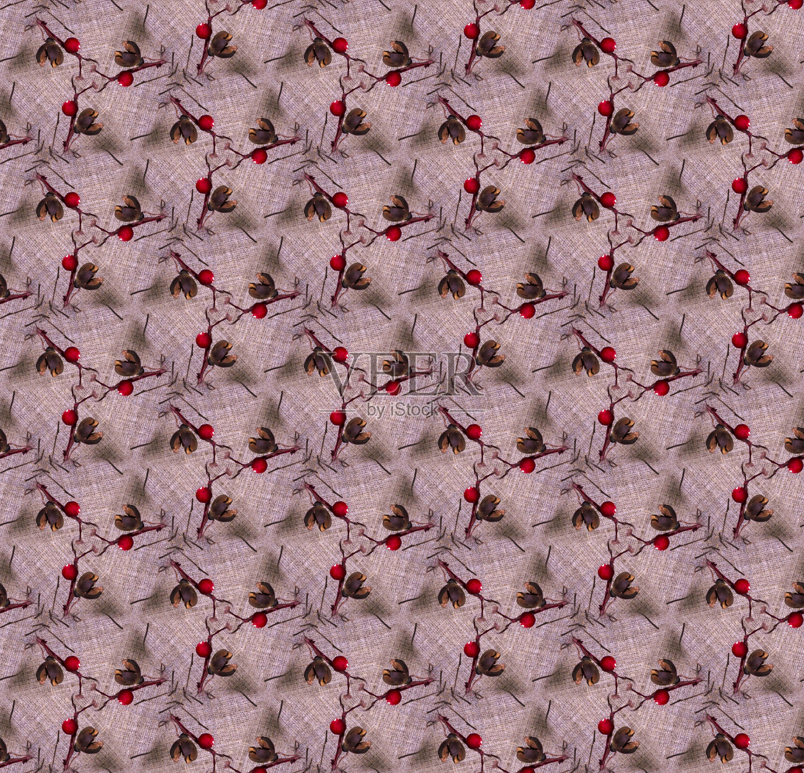 无缝图案“装饰树枝”照片摄影图片