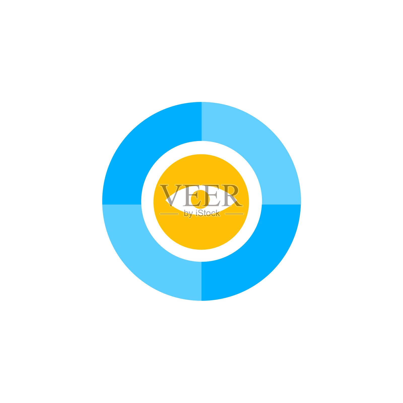 潘通图标矢量标志和符号孤立在白色背景上，潘通标志概念插画图片素材