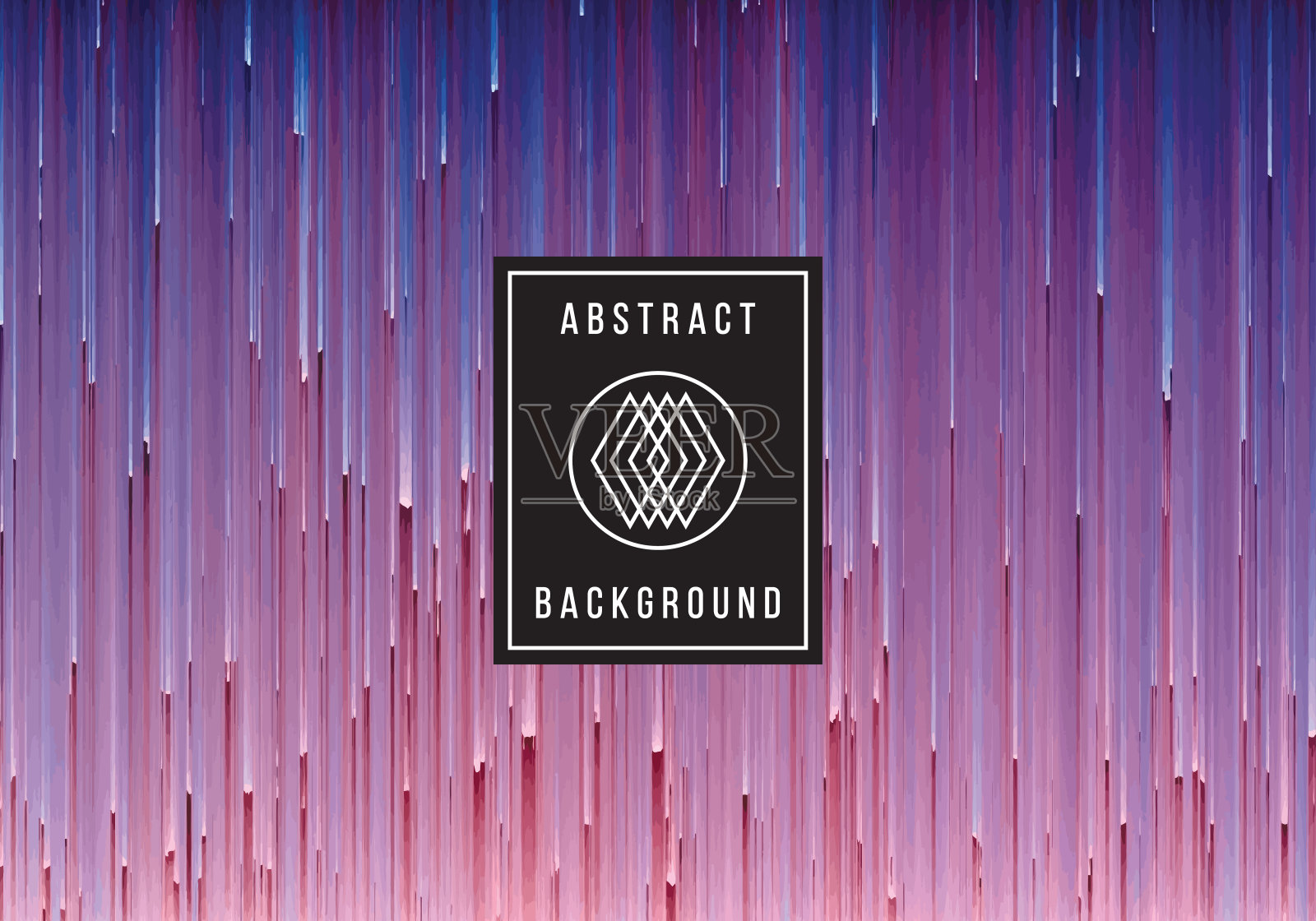 数字故障艺术抽象紫色背景图形元素插画图片素材