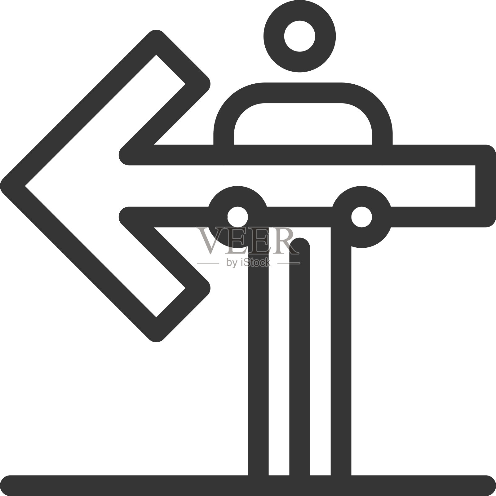 Bl 1580，棍兵，箭，左。eps设计元素图片