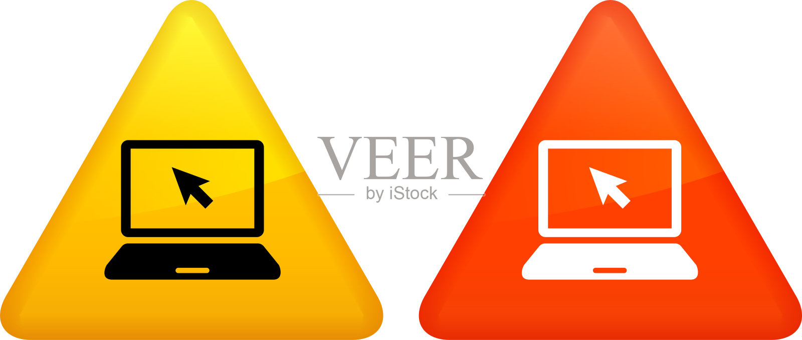 笔记本电脑图标插画图片素材