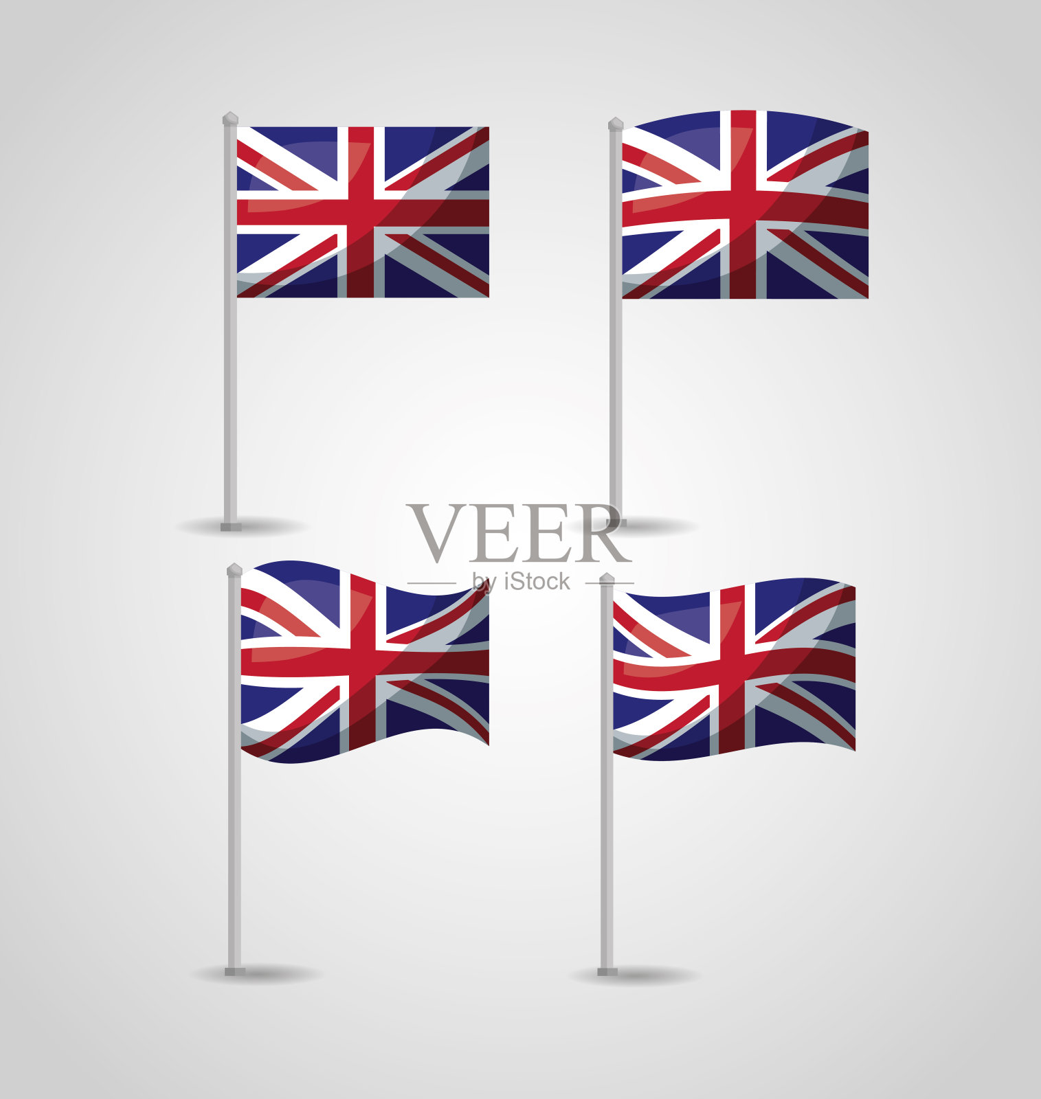 英国国旗设计元素图片