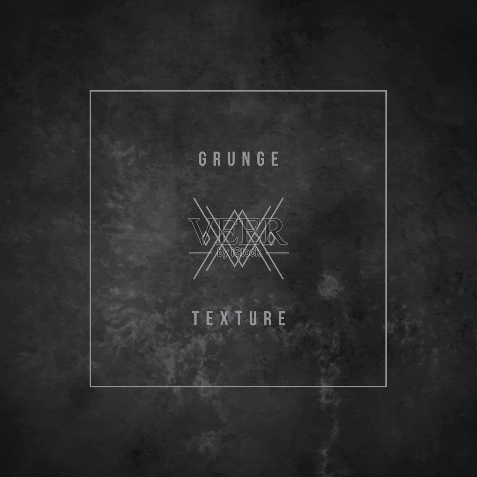 全帧Grunge纹理灰色背景插画图片素材