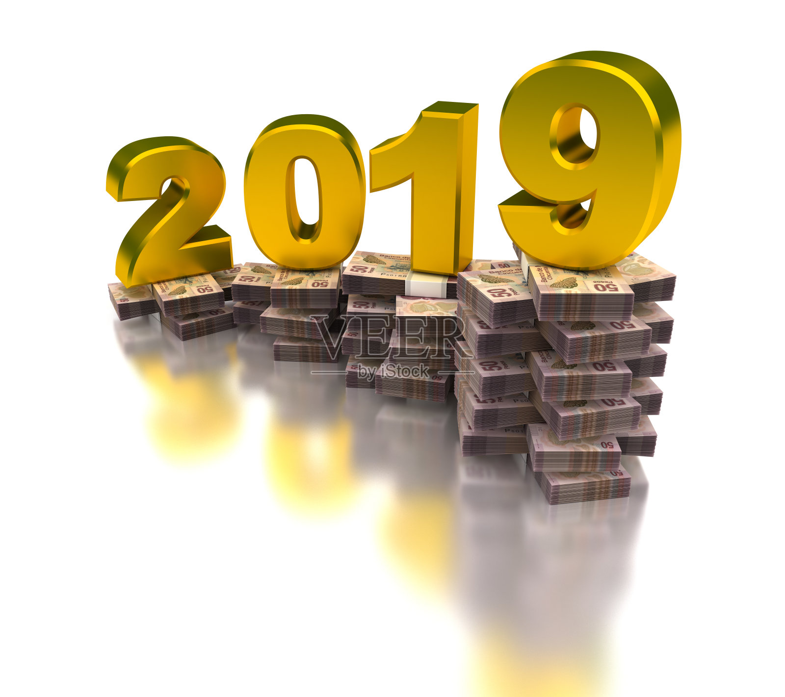 2019年墨西哥经济增长照片摄影图片