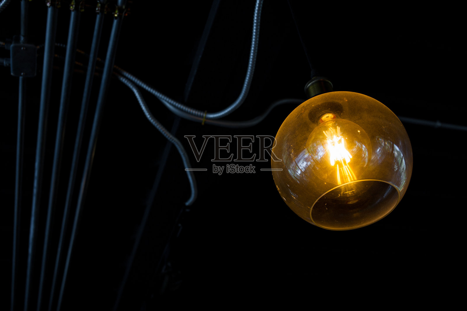 复古吊灯照片摄影图片