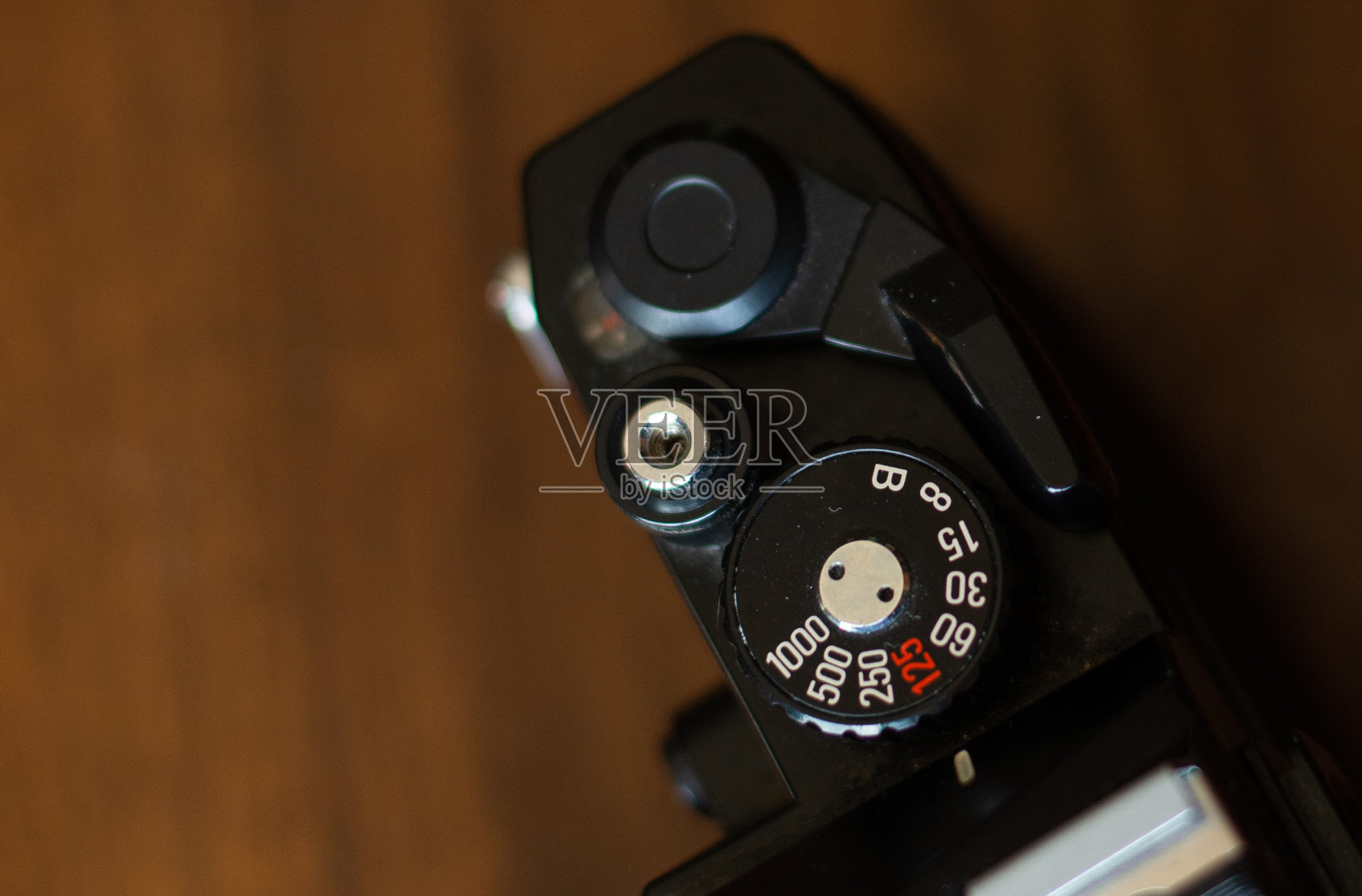 胶卷相机上的快门速度拨号照片摄影图片