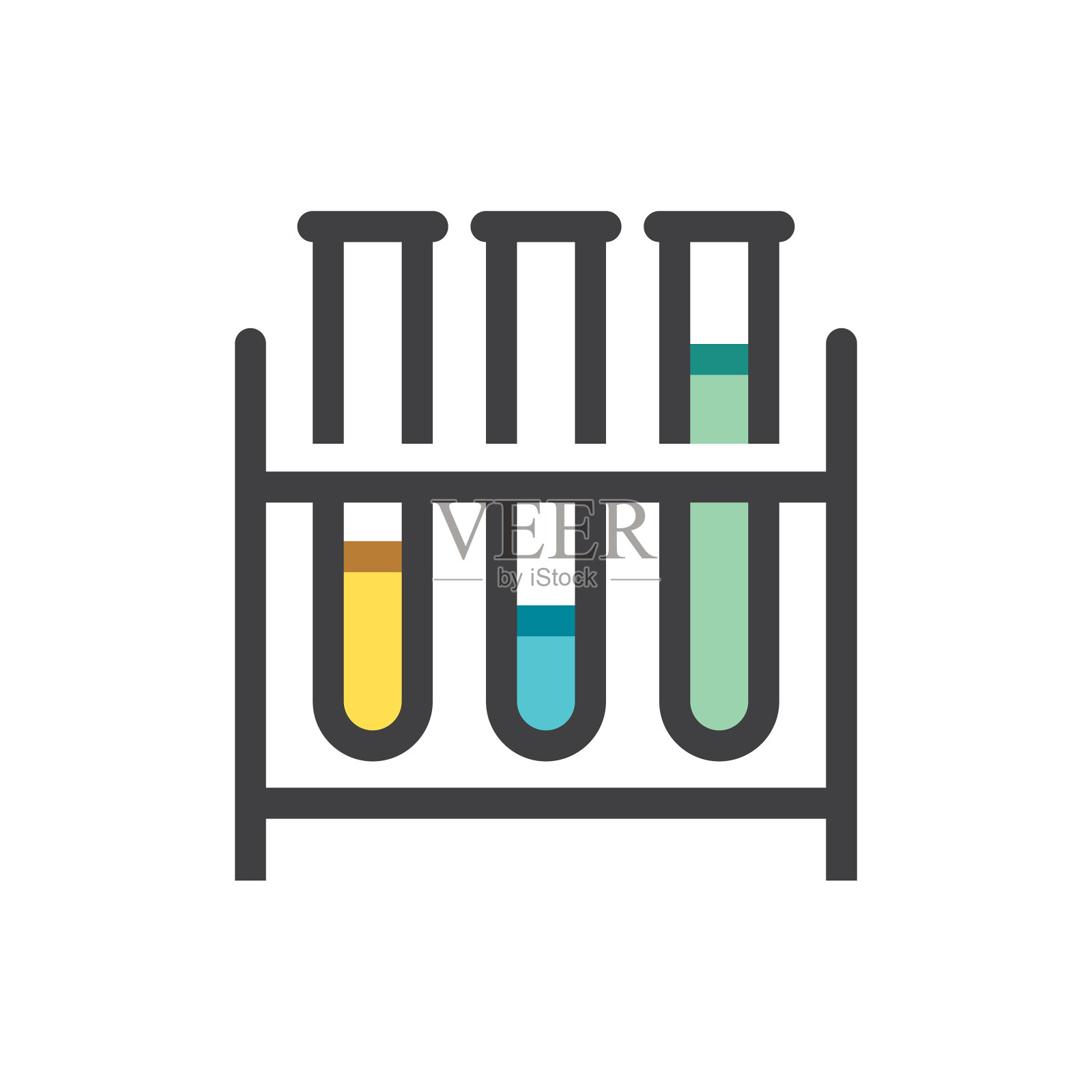 试管线图标插画图片素材