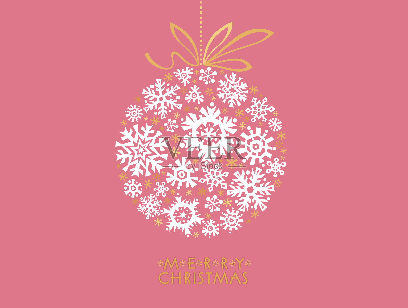 圣诞快乐!插画图片素材