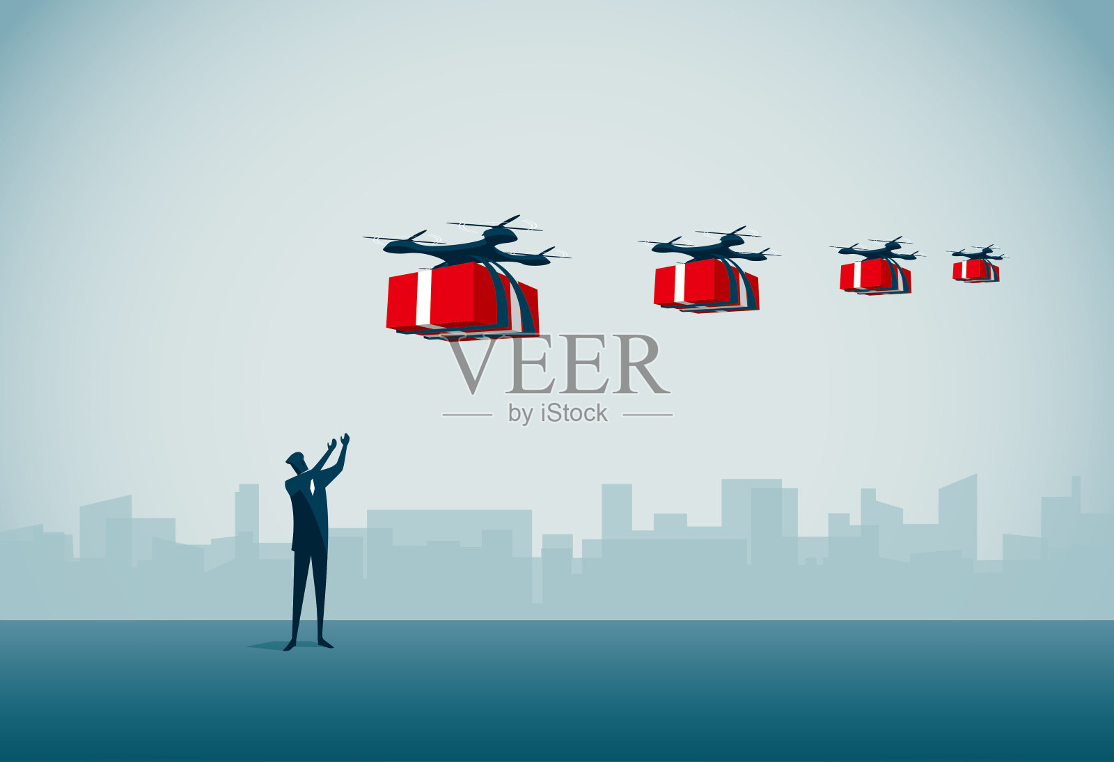 交付插画图片素材