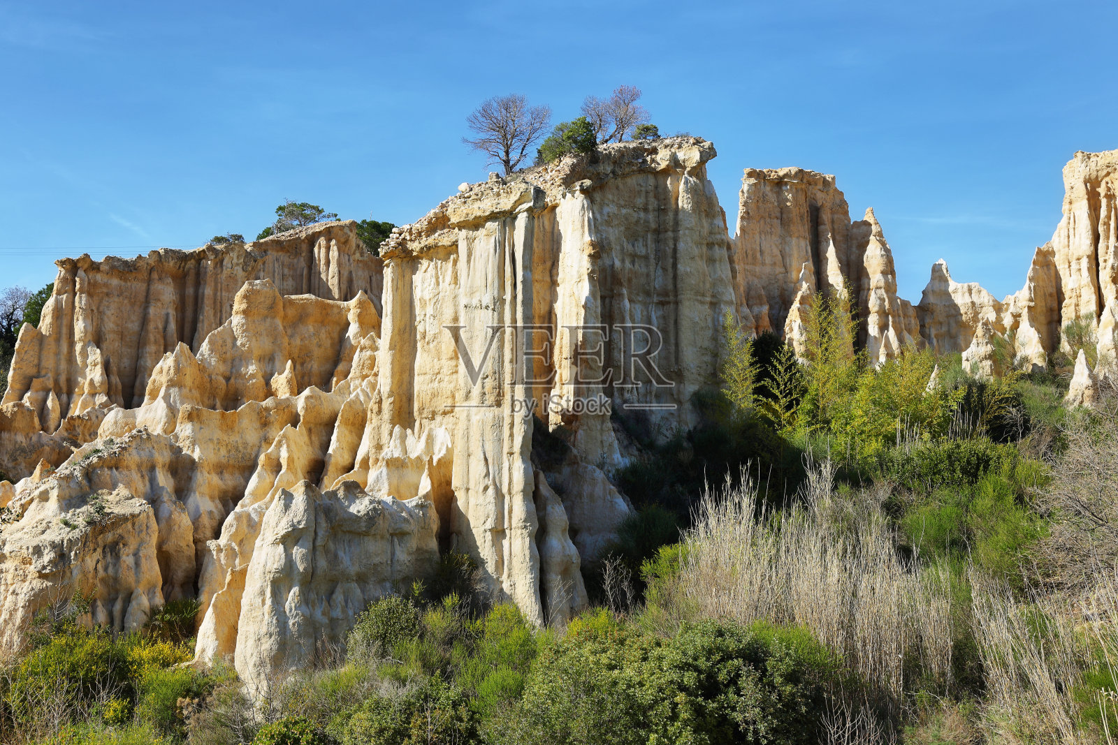 风琴dille sur tet, Languedoc-Roussillon，法国照片摄影图片