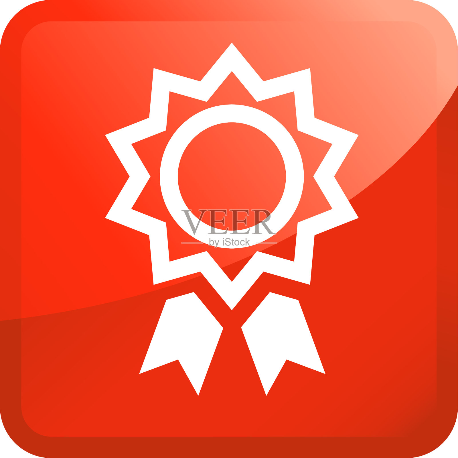 质量奖徽章图标插画图片素材