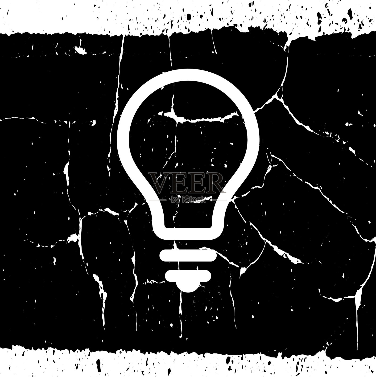 灯泡的想法图标插画图片素材