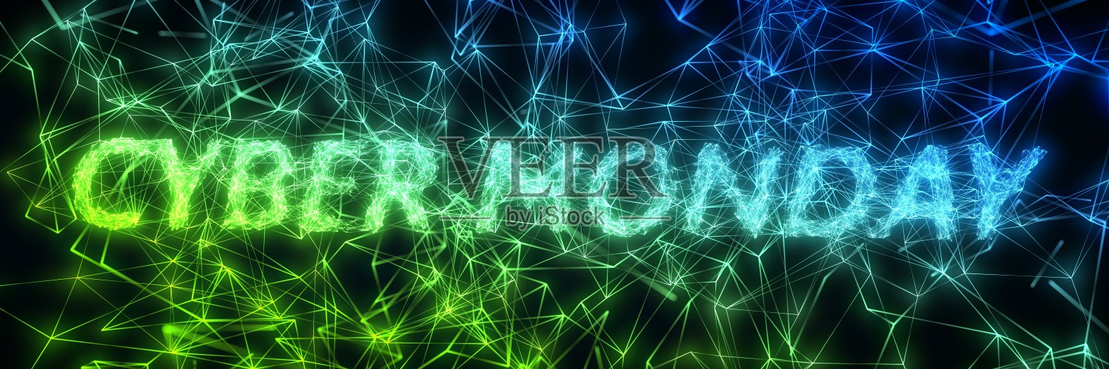 网络星期一概念与连接的线路数据表格。三维演示照片摄影图片