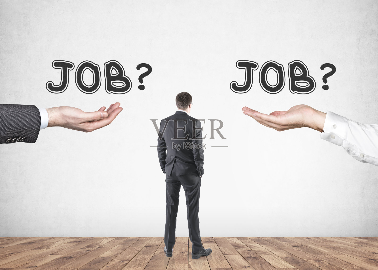 商人选择工作照片摄影图片