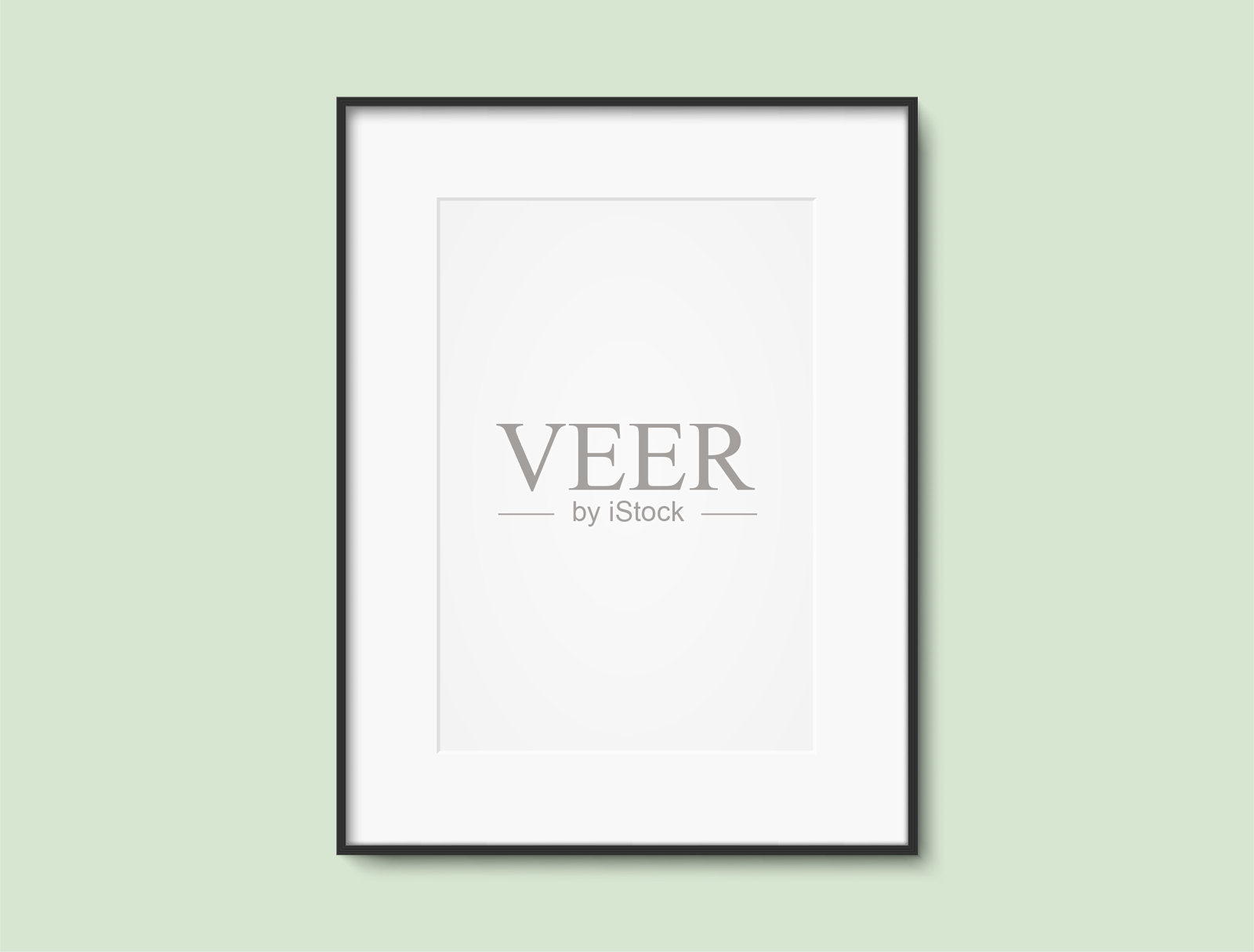 空白的相框插画图片素材