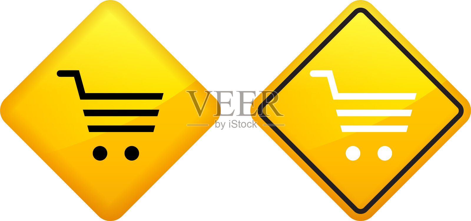 购物车图标插画图片素材