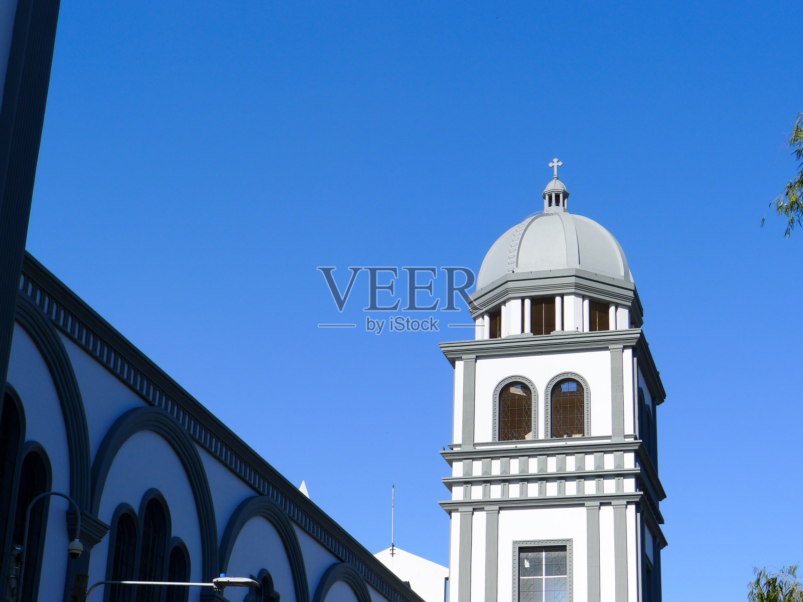 洪都拉斯苏雅帕特古西加尔巴大教堂照片摄影图片