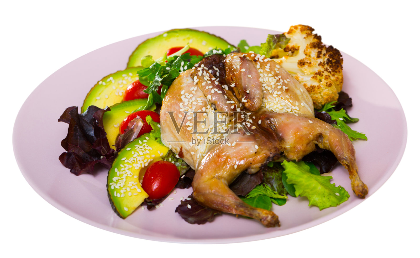 鹌鹑芝麻辣椒照片摄影图片