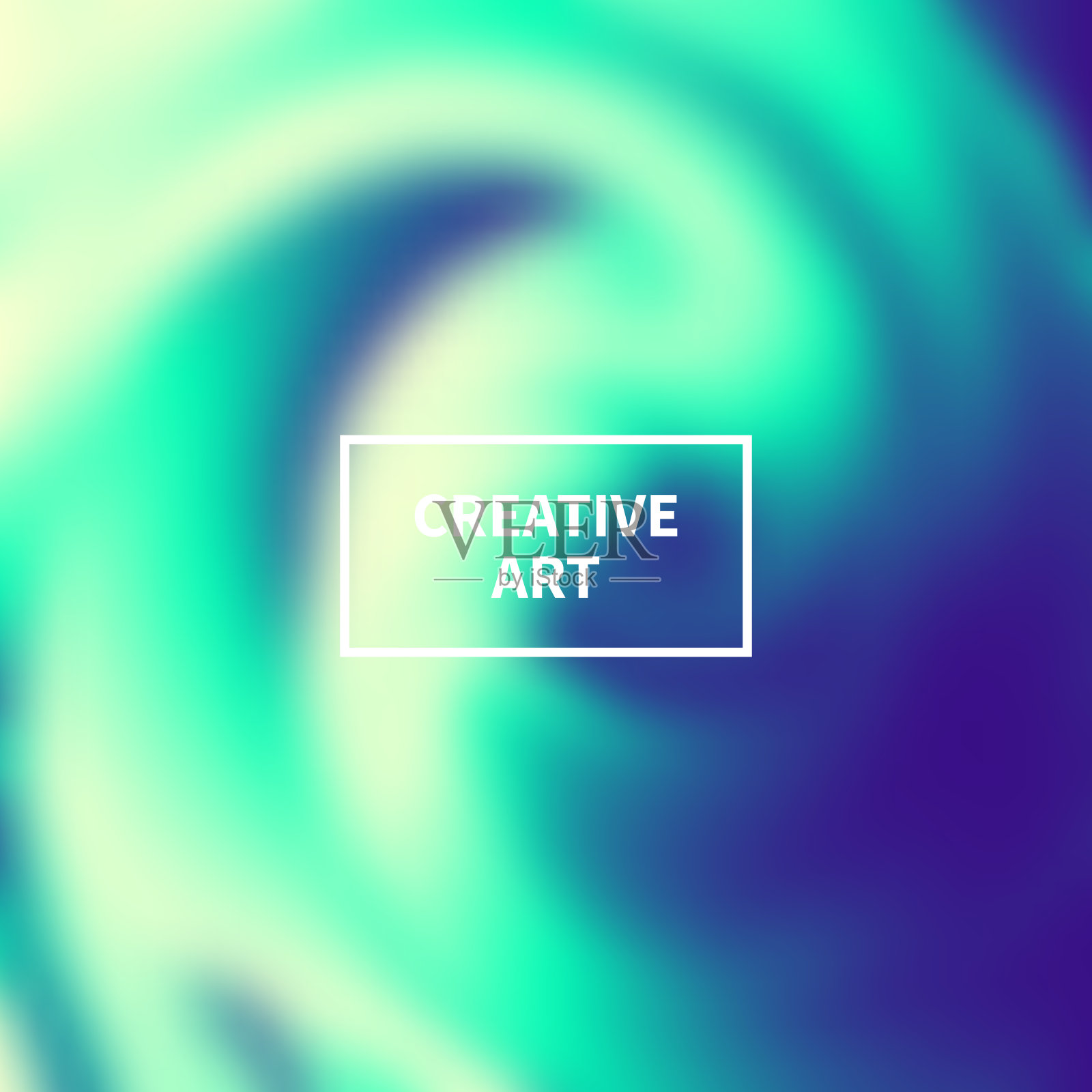 抽象和多彩的模糊设计-时尚的背景插画图片素材