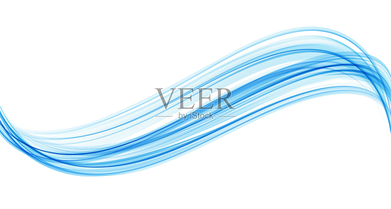 抽象彩色矢量背景，彩色波设计宣传册，网站，传单。插画图片素材