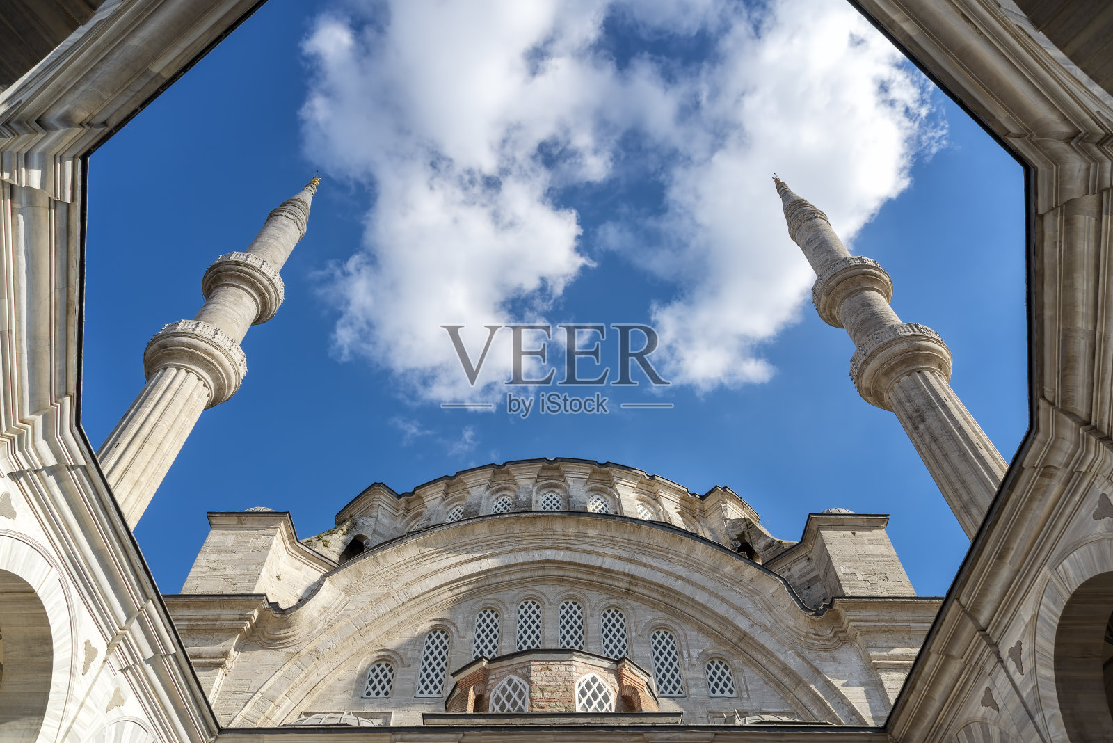 土耳其伊斯坦布尔Nuruosmaniye清真寺照片摄影图片