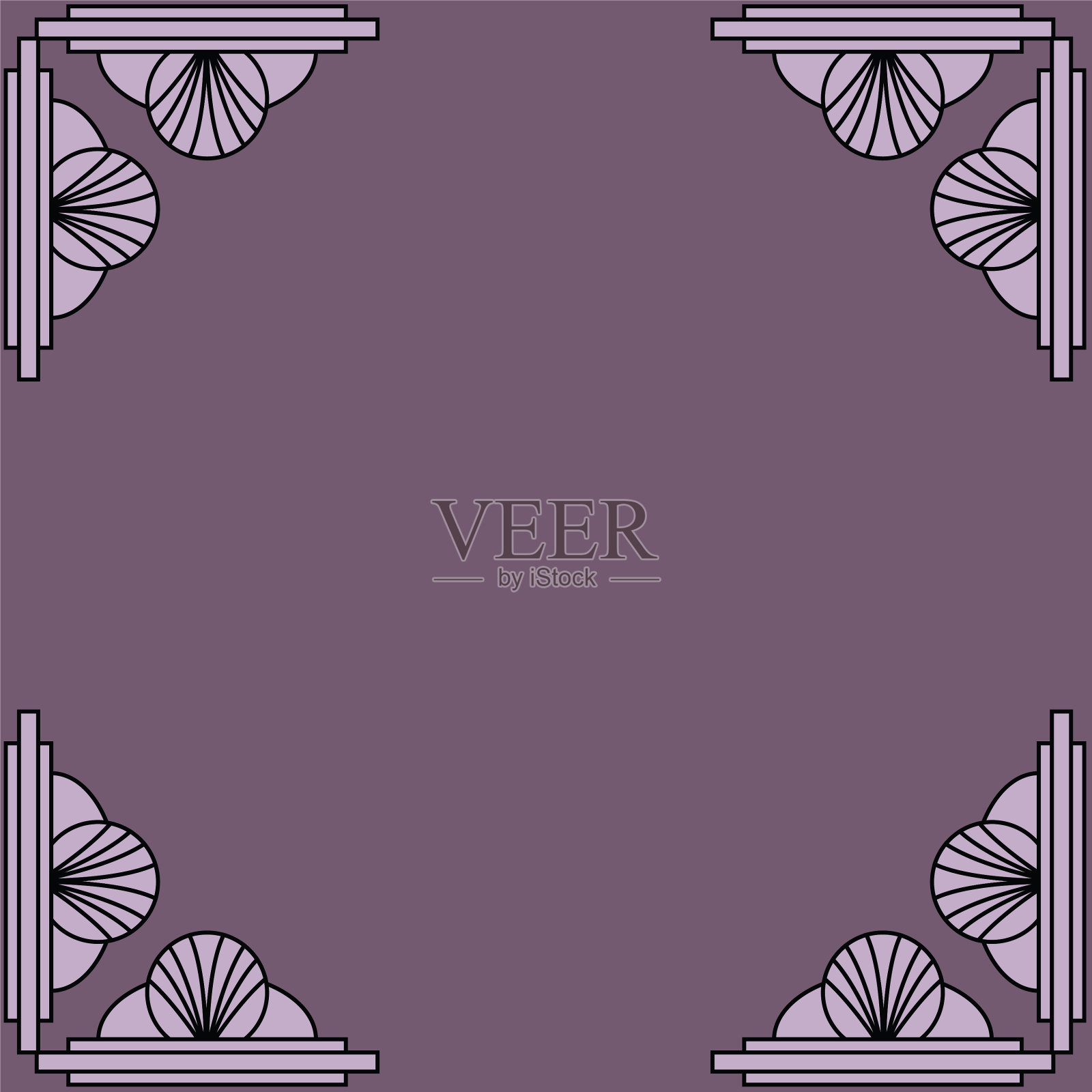 装饰艺术背景插画图片素材