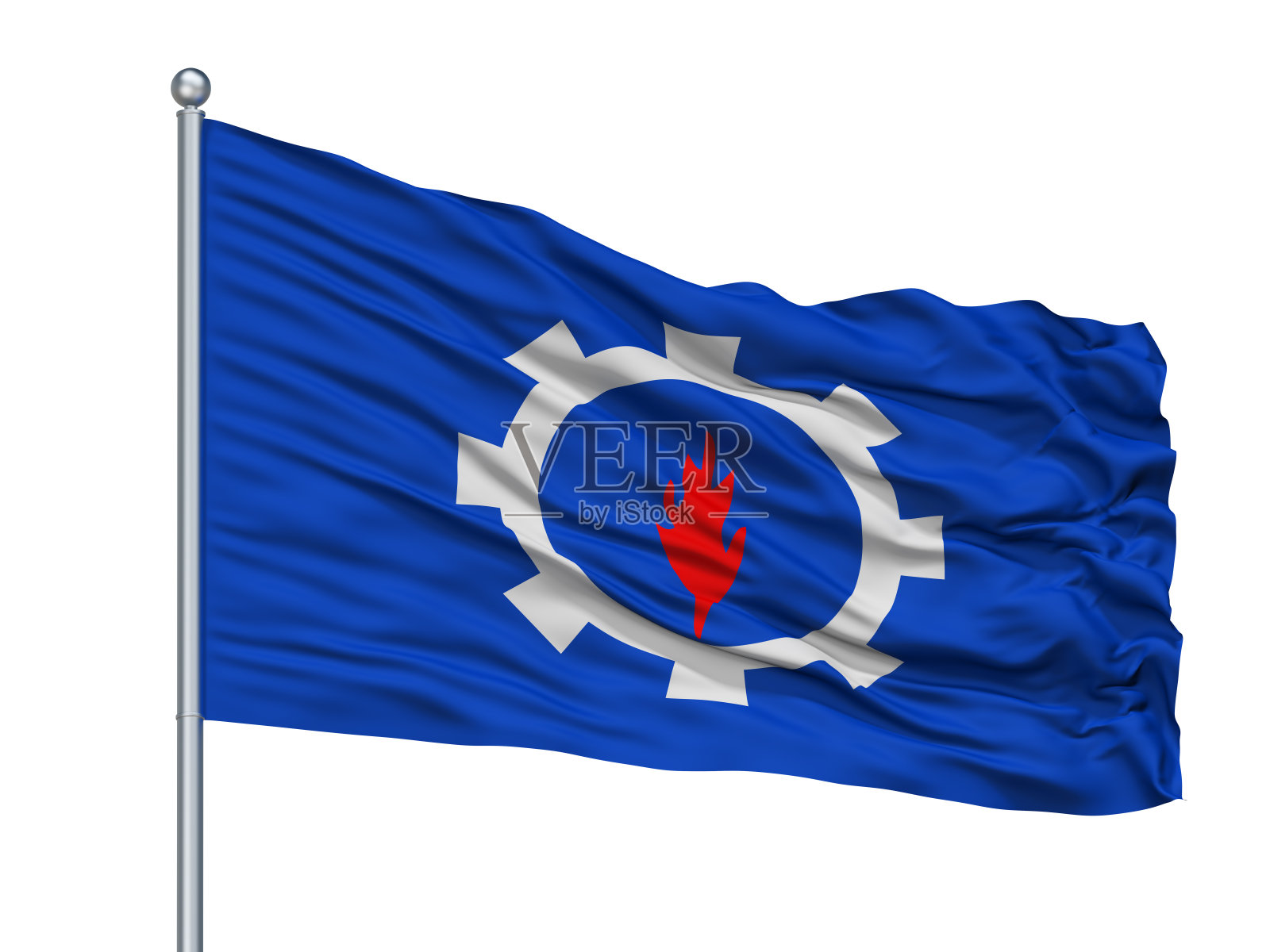 埃及苏伊士省城市旗帜照片摄影图片