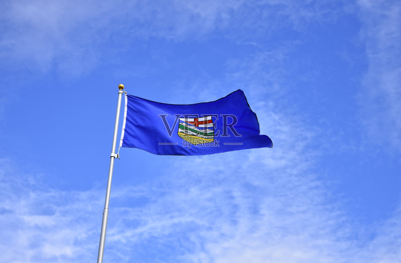 阿尔伯塔省旗照片摄影图片