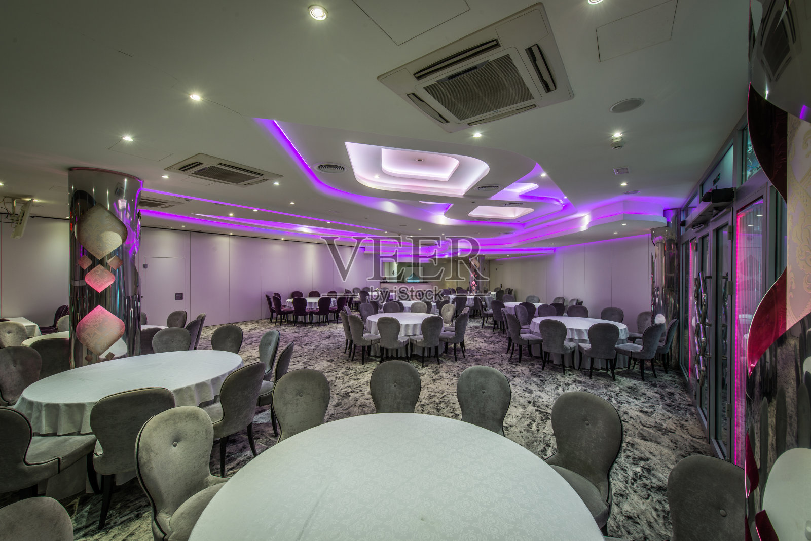 宴会厅照明天花板照片摄影图片