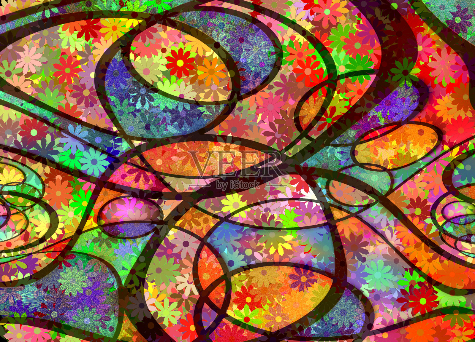 花插画图片素材