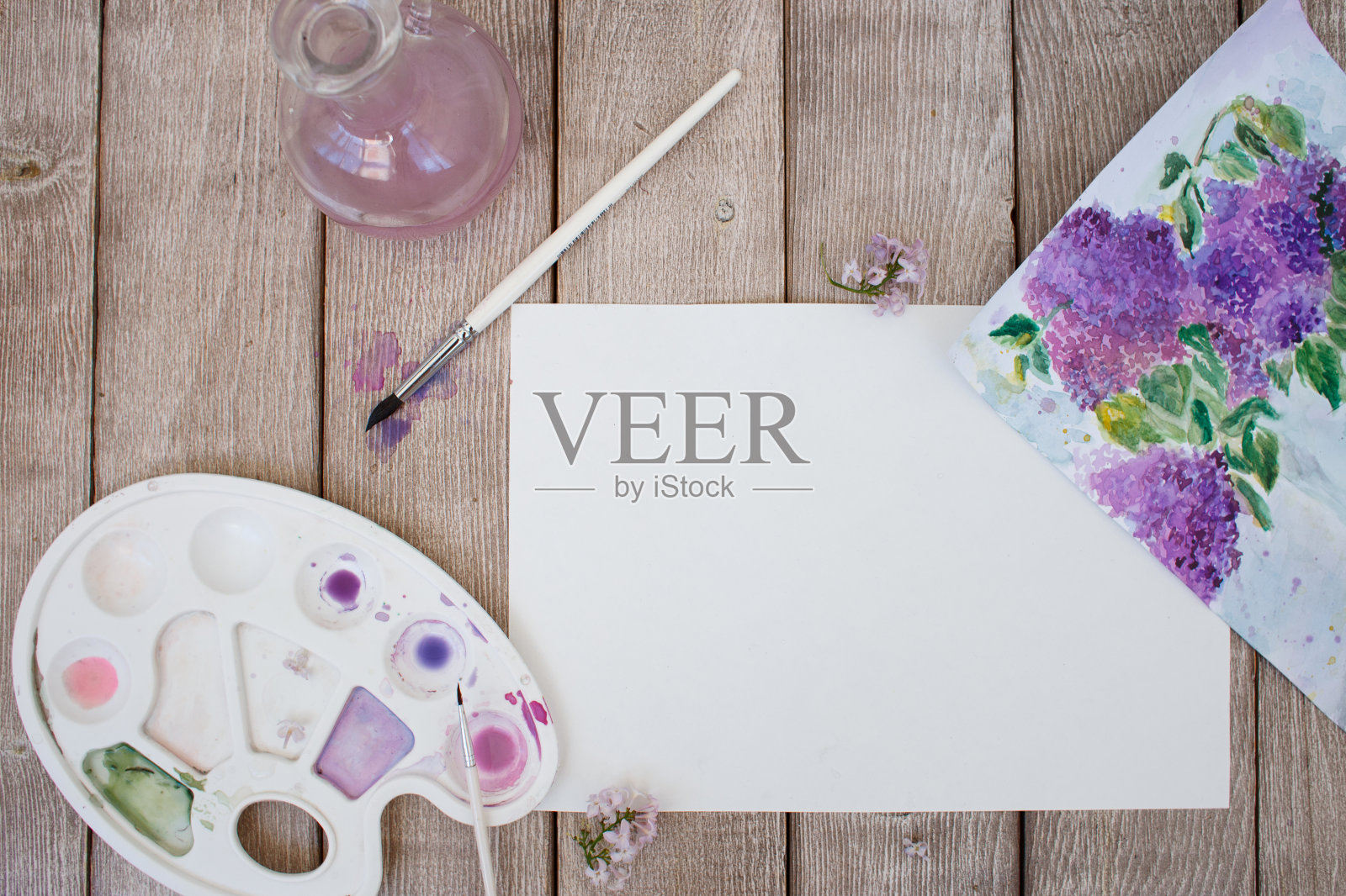 水彩绘画照片摄影图片