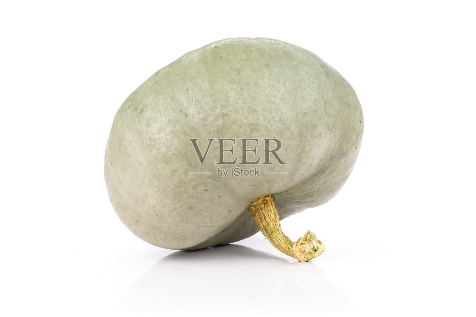 鲜蓝灰南瓜，分离于白色照片摄影图片