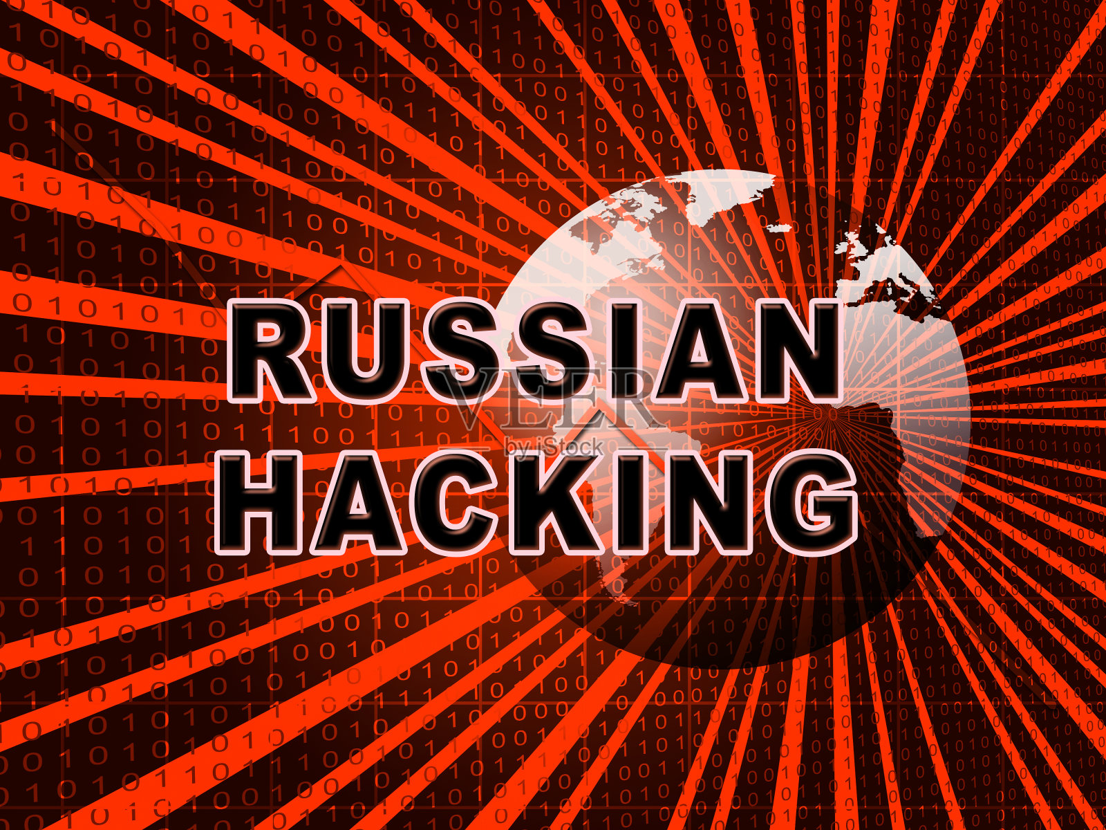 俄罗斯黑客莫斯科间谍运动3d插图照片摄影图片