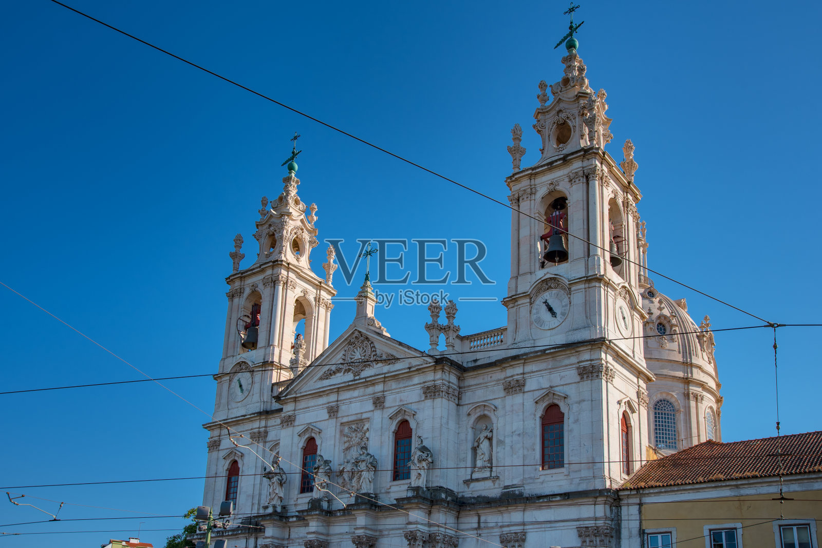 里斯本的埃斯特雷拉教堂照片摄影图片